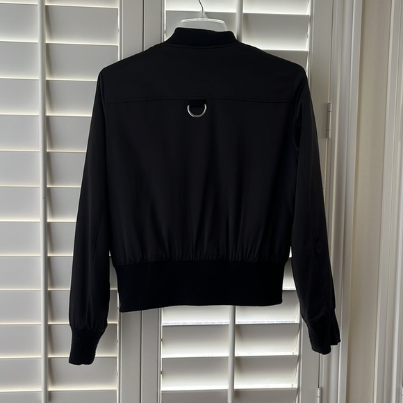 Zara Basic Collection Crop Bomber jacket Size S - Picture 5 of 12